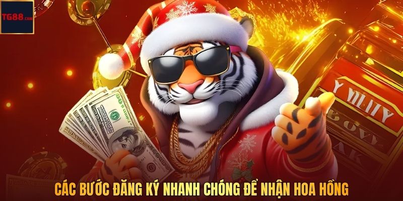 Đại Lý TG88 - Hợp Tác Dễ Dàng, Nhận Hoa Hồng Khủng 3 Các bước đăng ký nhanh chóng để nhận hoa hồng